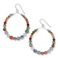 Contempo Desert Sky Drop Hoop Earrings - JA9277 - She Chester