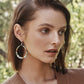 Contempo Desert Sky Drop Hoop Earrings - JA9277 - She Chester