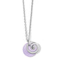 Contempo Glass Candy Purple Necklace - She Chester