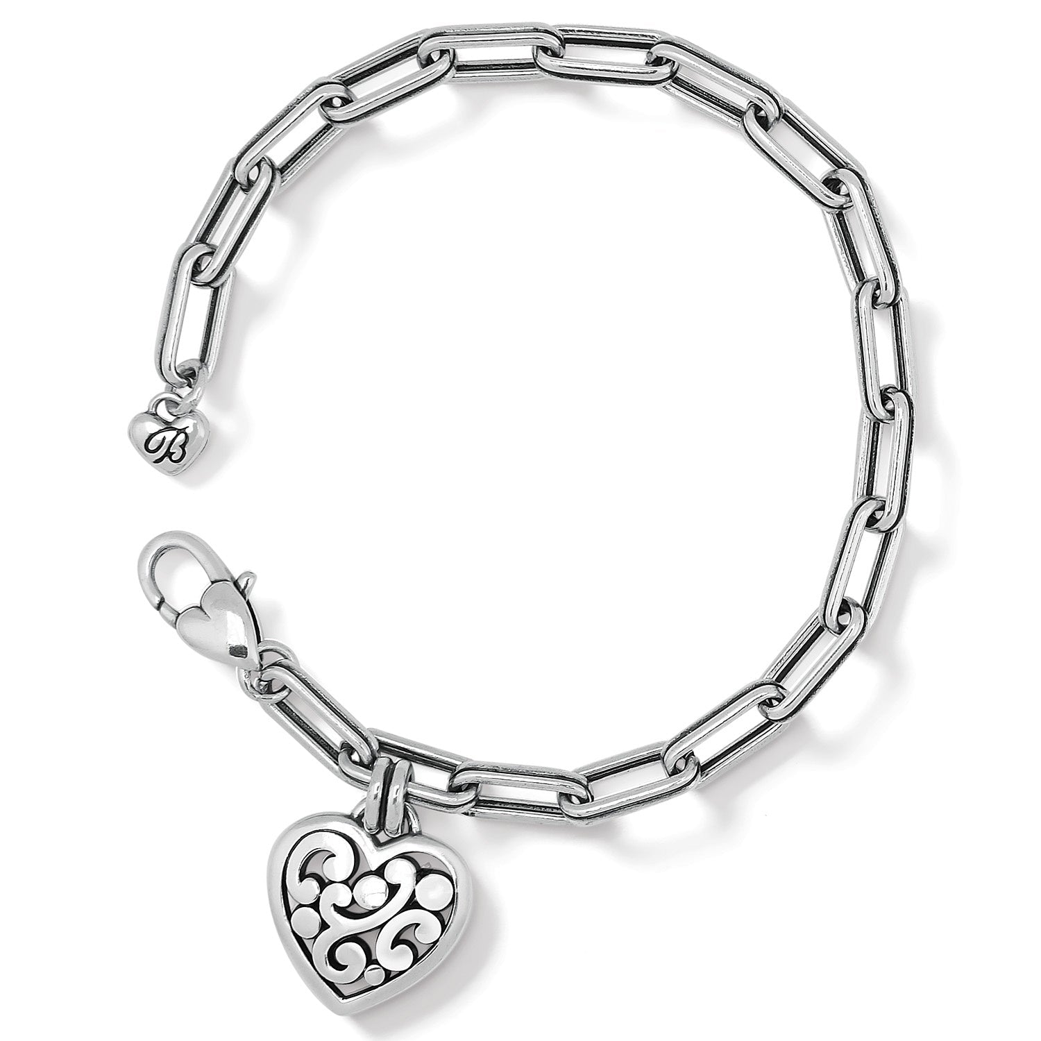 Contempo Heart Chain Bracelet - JF0017 - She Chester