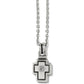 Meridian Zenth Silver Cross Necklace - JM7372