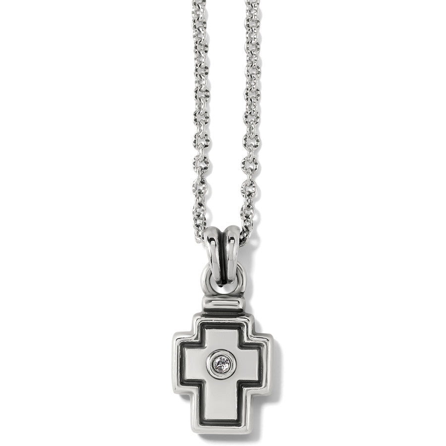 Meridian Zenth Silver Cross Necklace - JM7372