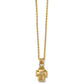 Meridian Zenth Gold Cross Necklace - JM7373
