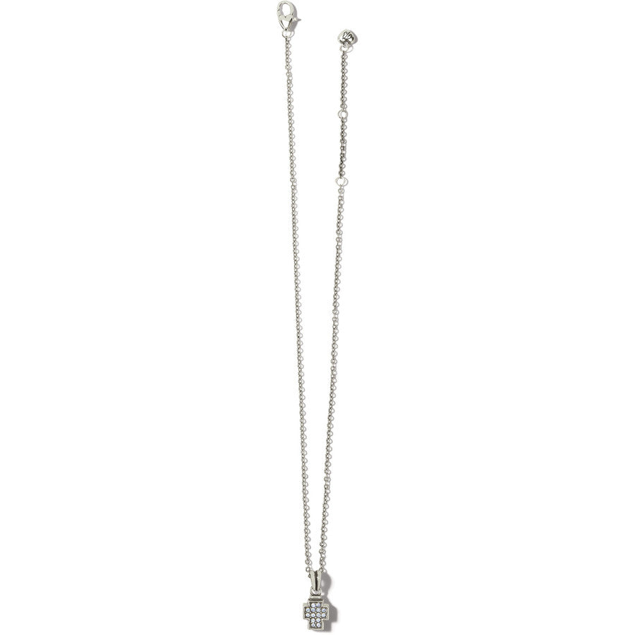 Meridian Zenth Silver Cross Necklace - JM7372