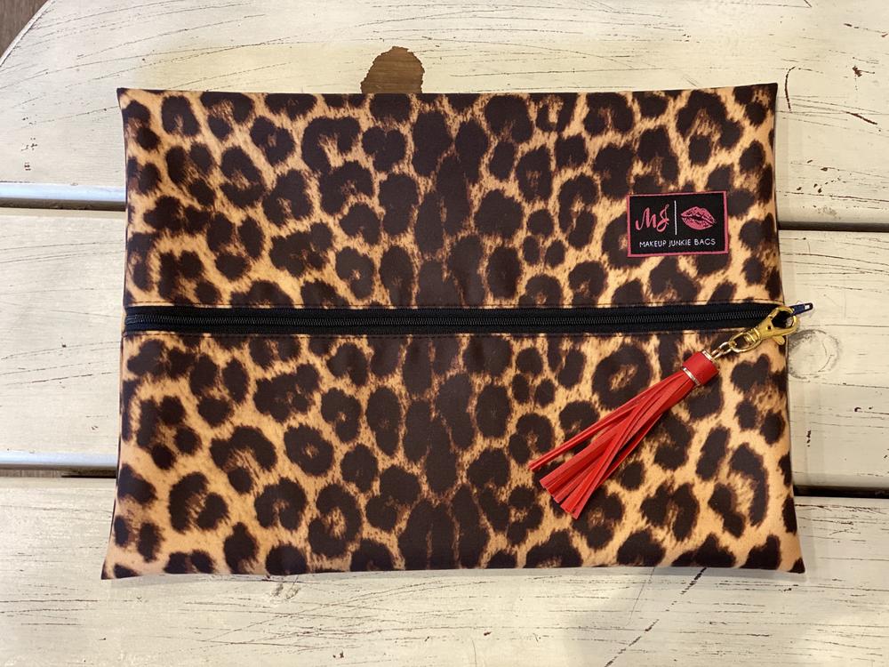 Exotica Cheetah Medium Makeup Junkie Bag
