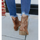 Pistol Ankle Bootie - Tan