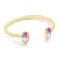 Elton Bracelet Gold/Watercolor Illusion