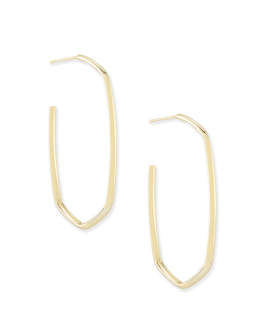 Danielle Hoop Earrings Gold - She Chester