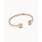 Davie Cuff Bracelet RSG Rose Gold Drusy - She Chester