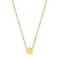 DAVIE PENDANT NECKLACE 18K GOLD VERMEIL LIGHT CITRINE - She Chester