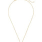 DAVIE PENDANT NECKLACE 18K GOLD VERMEIL PINK RUBY - She Chester