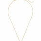 DAVIE PENDANT NECKLACE 18K GOLD VERMEIL RAINBOW MOONSTONE - She Chester