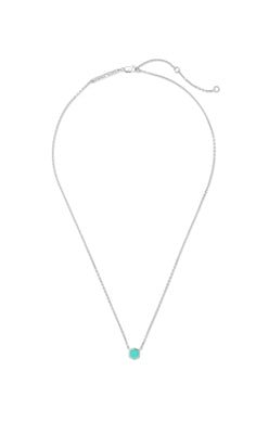 DAVIE PENDANT NECKLACE STERLING SILVER CHRYSOPRASE - She Chester