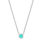 DAVIE PENDANT NECKLACE STERLING SILVER CHRYSOPRASE - She Chester