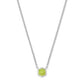 DAVIE PENDANT NECKLACE STERLING SILVER GREEN PERIDOT - She Chester