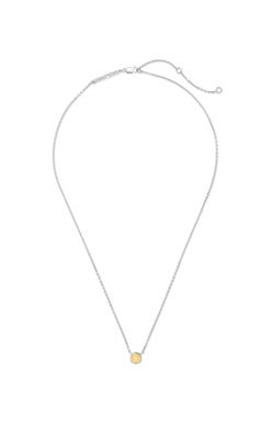 DAVIE PENDANT NECKLACE STERLING SILVER LIGHT CITRINE - She Chester