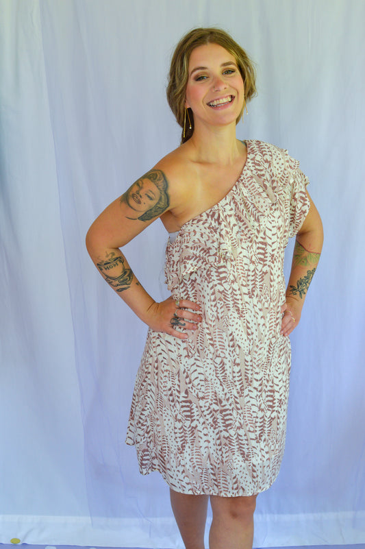 Wild Side One Shoulder Dress