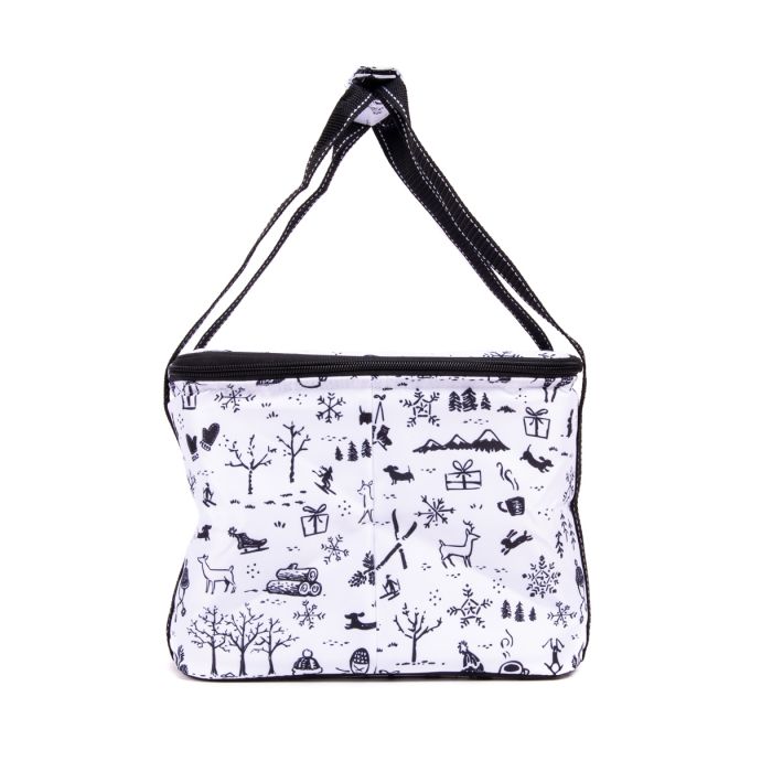Deep Dish Casserole Carrier - Daching Thru The Snow - She Chester
