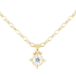 Diamante 3/4 Carat Necklace Gold - She Chester