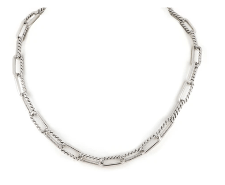 Diamante JM Large Link Necklace N5343 - R005 - She Chester