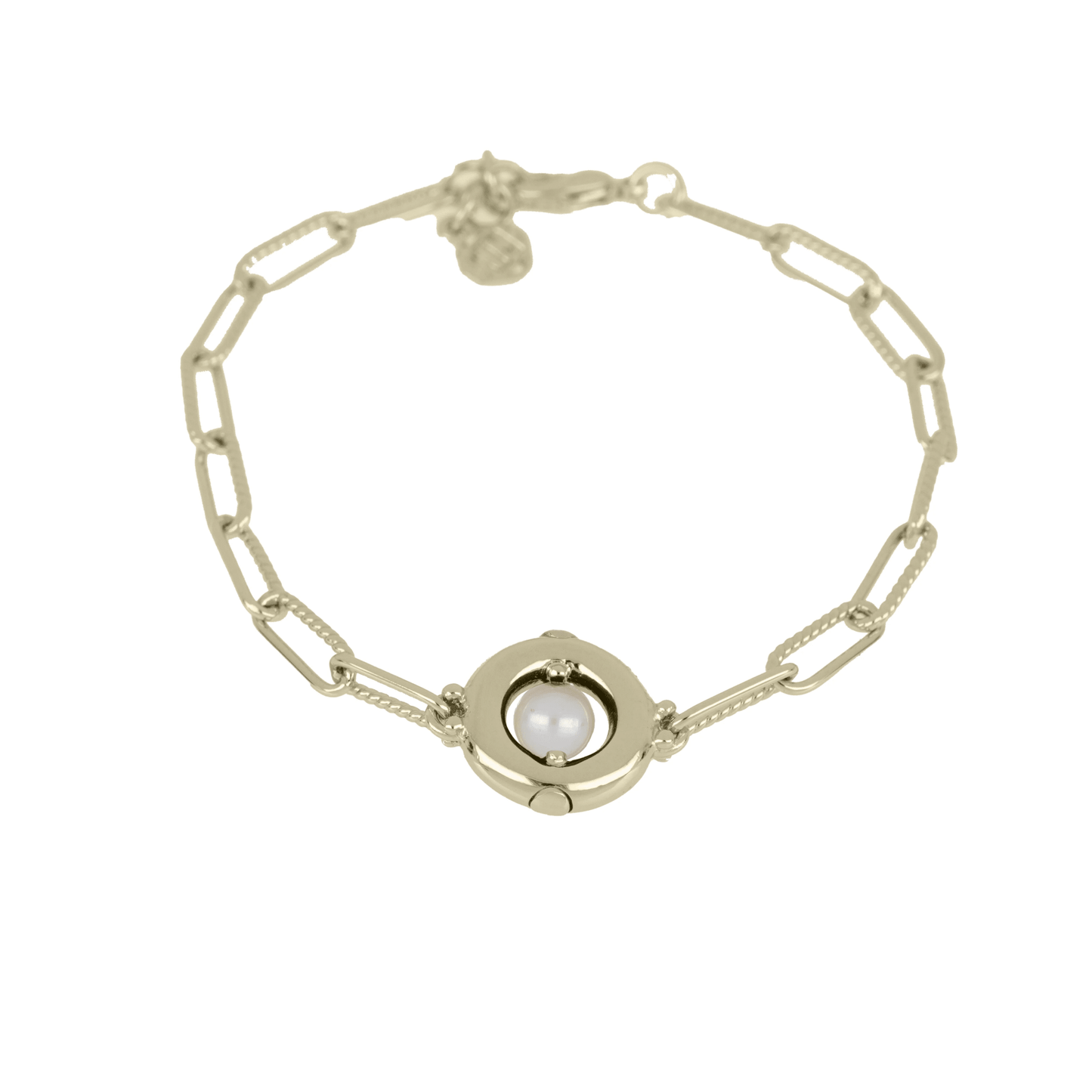 DIamante Pearl Gold Bracelet B5588 - GB00 - She Chester