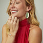 Danielle Gold Dichroic Earrings