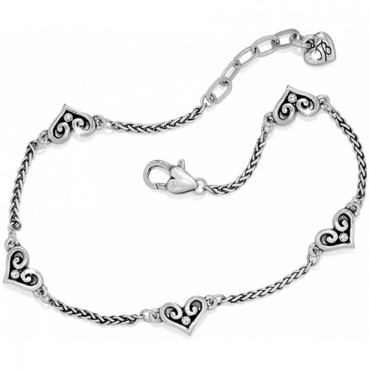 Alcazar Heart Anklet J71552
