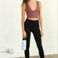Plunge V Crop Tank Top