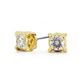 Diamante 1.5 Carat Gold Stud Earrings
