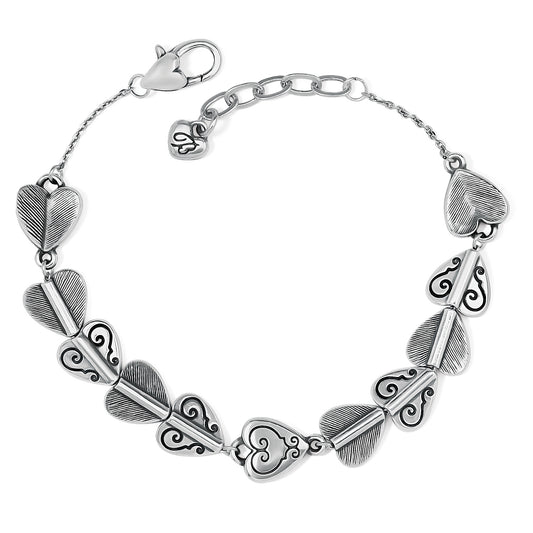 Cascading Heart Bracelet