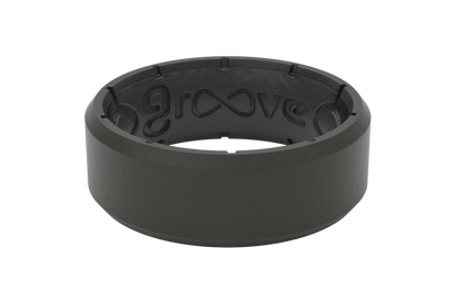 Edge Black/Black Groove Ring - She Chester