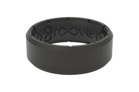 Edge Black/Black Groove Ring - She Chester