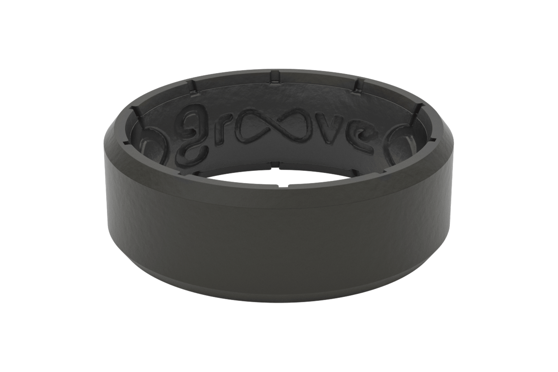 Edge Black/Black Groove Ring - She Chester
