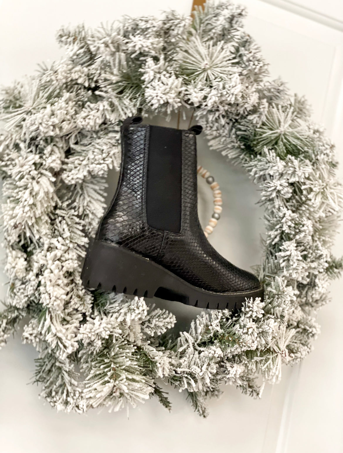 Chase Black Snake Boot