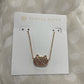 Elisa Cat Necklace RSG Sand Drusy - She Chester