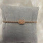 Elisa Cat Stretch Bracelet RSG Sand Drusy - She Chester