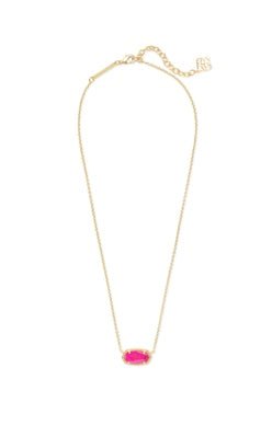 Elisa Gold Azalea Illusion Necklace - She Chester