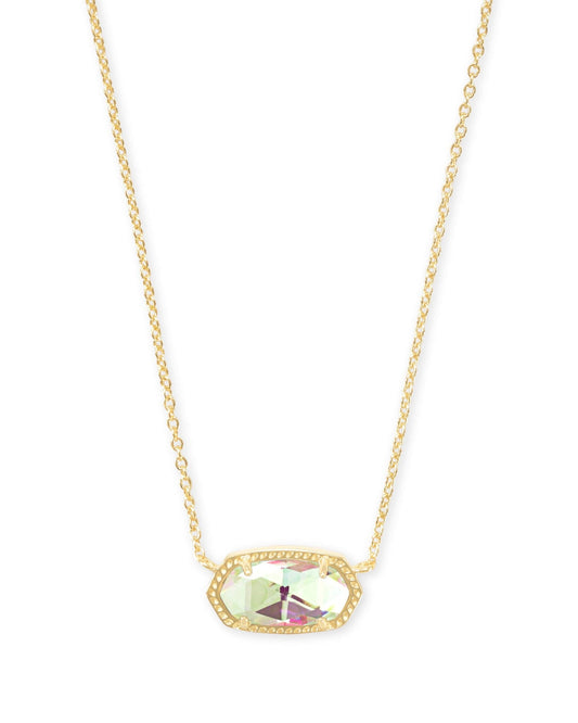 Elisa Gold Dichroic Necklace - She Chester