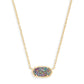 Elisa Gold Multi Drusy Necklace - She Chester