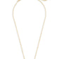 Elisa Gold Pendant Necklace In Platinum Drusy - She Chester
