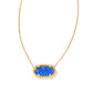 Elisa Necklace Gold Indigo Opal - She Chester
