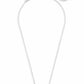 Elisa Necklace Rhodium Peridot Illusion - She Chester