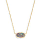 Elisa Pendant Necklace In Multicolor Drusy - She Chester