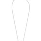 Elisa Rhod/ Silver Red Illusion Necklace - She Chester