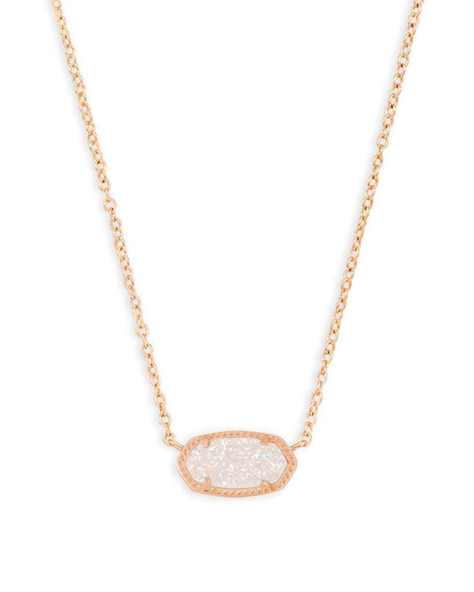 Elisa Rose Gold Iridscent Drusy - She Chester