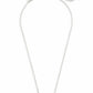 Elisa Silver Platinum Drusy Necklace - She Chester
