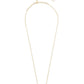 Elisa Necklace Gold Iridescent Drusy 20" Chain