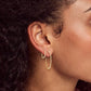 Ellen Huggie Earrings 18k Gold Vermeil - She Chester