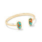 Elton Bracelet Gold - Turq Red - She Chester