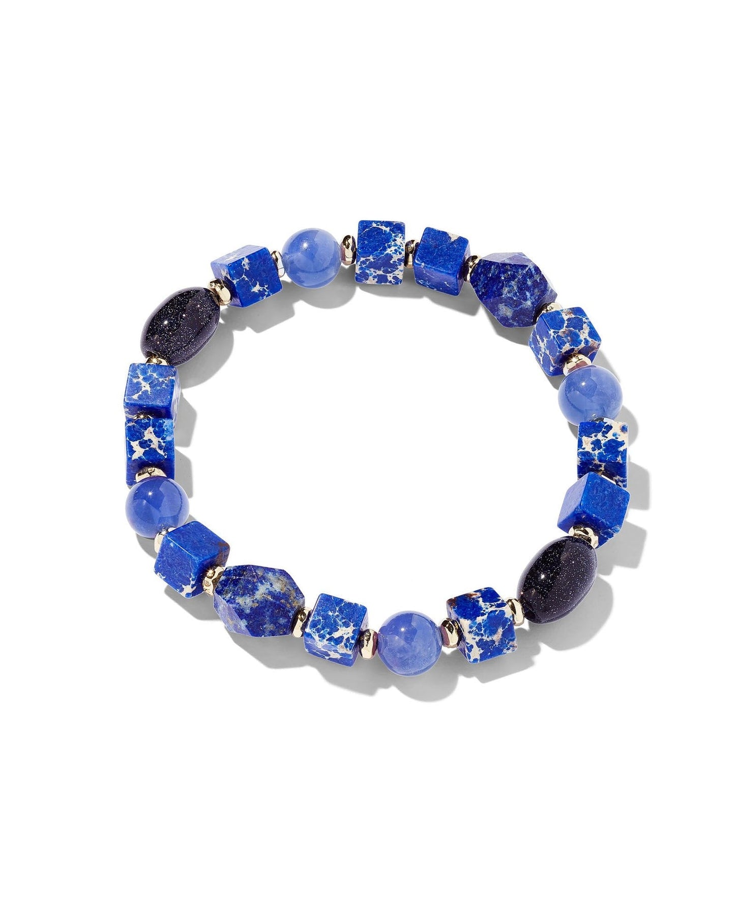 Ember Stretch Bracelet Blue Lapis - She Chester